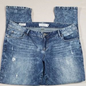 torrid Jeans - Torrid Acid Wash Boyfriend Jeans Size 18 torrid Jeans - Torrid Acid Wash Boyfriend Jeans Size 18